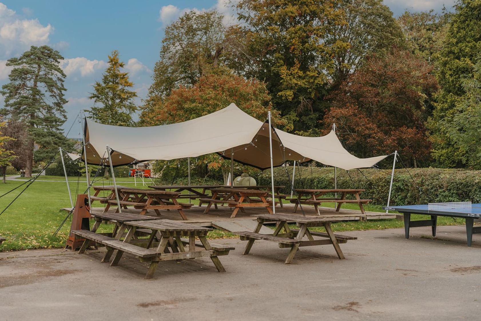 River Wye Hostel Glasbury المظهر الخارجي الصورة